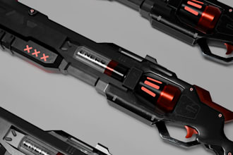 create game ready 3d props for games