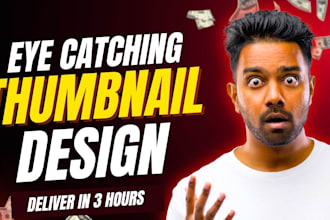 design high CTR gaming thumbnails