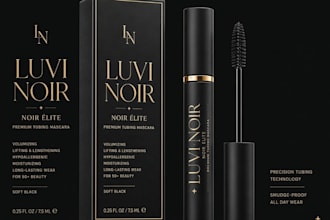 create cosmetic label design and cosmetic packaging design and logo