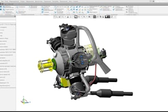 design mechanical part, assemblies in fusion 360 and solidworks