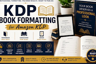 format your book for amazon kdp