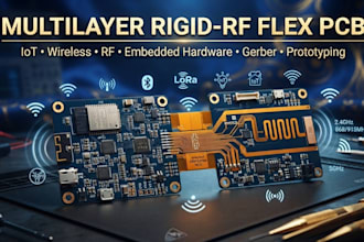 design lora gps telemetry pcb for iot tracking and wireless embedded systems