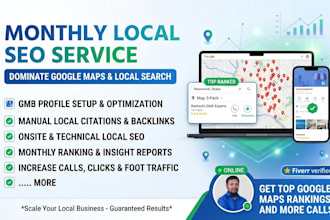 do monthly local seo service with gbp optimization for local businesses gmb