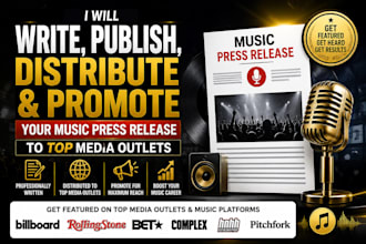 write music press release submit press release music pr distribution