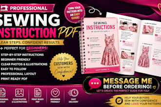 do sewing pattern with sewing instructions for beginners and pattern brands