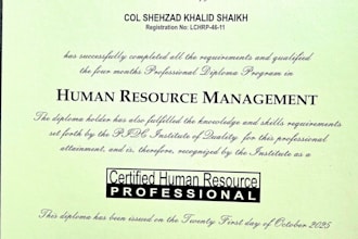create professional HR policies, procedures, and sops