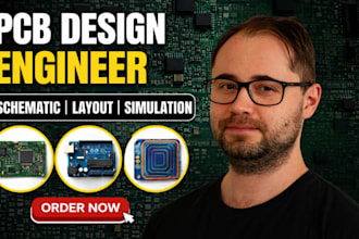 design schematic and pcb in altium, eagle, pads, kicad,proteus and diptrace
