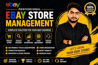 do complete ebay account management