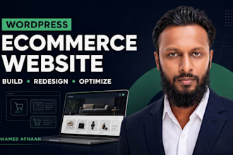 build a wordpress ecommerce website