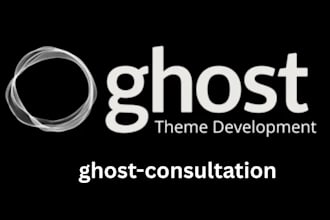 self hosted ghost cms blog installed and setup, ghost consultation