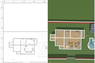 do complete architectural and constructional drawing