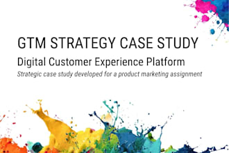 create a strategic go to market strategy for your business