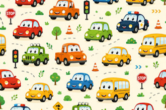 create pattern designs for fabric, products and branding