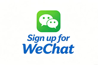 help you register for wechat or other chinese apps