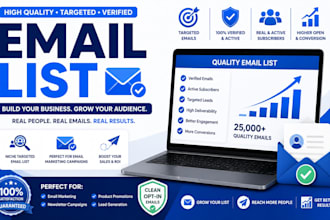 do targeted email list building and lead generation