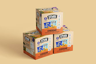premium packaging, labels, pouches and boxes with dielines