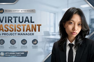 professional virtual assistant for administrative tasks