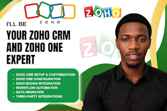 be your zoho CRM and zoho one expert