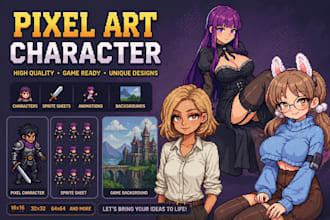 do pixel art animation pixel sprite sheet pixel art character rpg game art