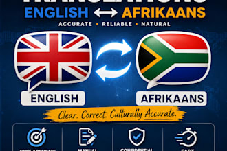 translate english to afrikaans or afrikaans to english