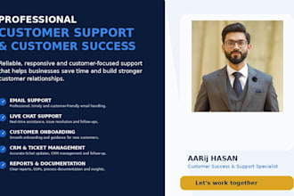 provide professional saas customer support and success