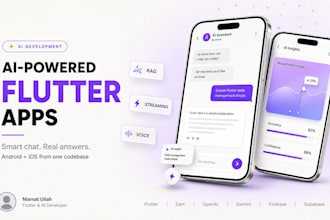 be your flutter ai developer and build ai powered mobile apps
