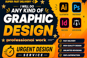be your expert graphic designer
