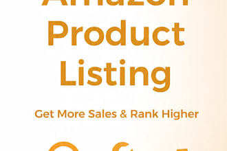 amazon product listing, SEO and keyword research