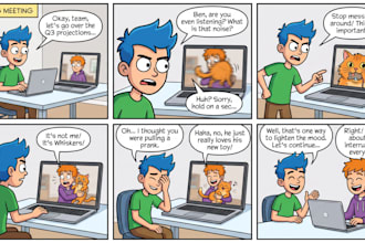 draw comic book in any style based on your script