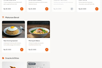 build websites for restaurants, cafés or coffee shops