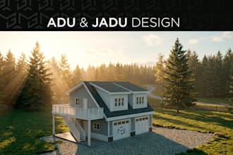 design your adu, jadu, or guest house architectural plans