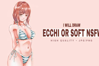 draw cute anime pinup