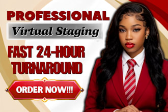 create realistic virtual staging and renovation for real estate listings