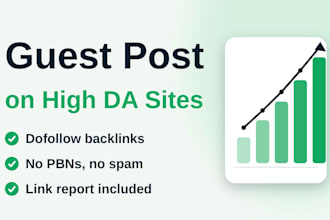 do high da guest post and dofollow guest post backlinks
