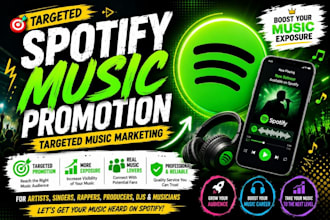 promote your spotify music with targeted music marketing
