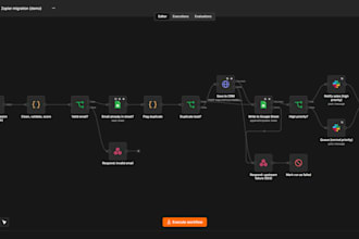 build and maintain your n8n automations and migrate from zapier