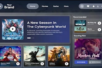 build iptv app, web tv, develop iptv app, android TV, smart TV, streaming app