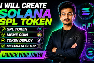 create and deploy solana spl token or meme coin
