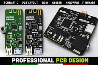 design iot pcb, esp32 board, sensor pcb, gerber and bom, arduino, raspberry pi