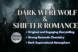 ghostwrite your dark werewolf shifter romance thriller novel