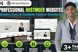 hostinger website and redesign hostinger website