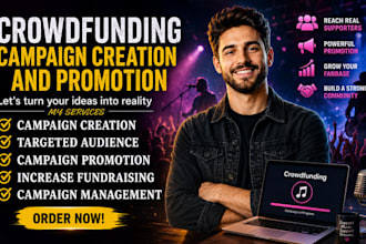 help promote your music promotion crowdfunding campaign