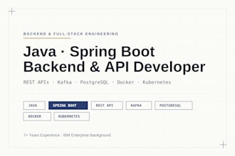 build a secure java spring boot rest api or backend for your app