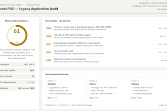 modernize and upgrade your legacy dotnet application to dotnet core
