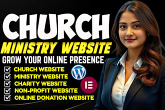 design church website, pastor website, ministry website, nonprofit website,flyer