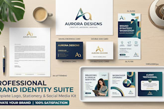 design a complete brand identity