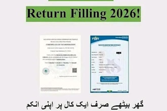 file income, create ntn, sales tax returns with fbr pakistan