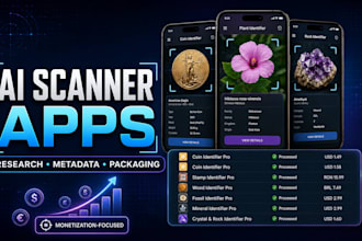 create portfolio of ai scanner apps for passive income