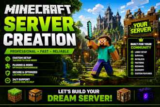 setup and configure your minecraft server