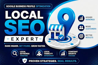do UK local SEO, gmb ranking and google maps optimization